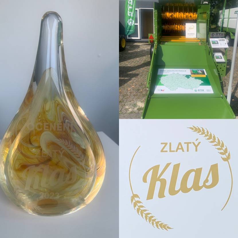 Ocenění Zlatý klas 2023 pro ROMET Twin